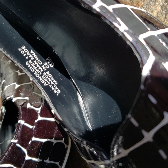 NWOT - ENZO ANGIOLNI, open toe-pump 👠 size 6 - Picture 5 of 9